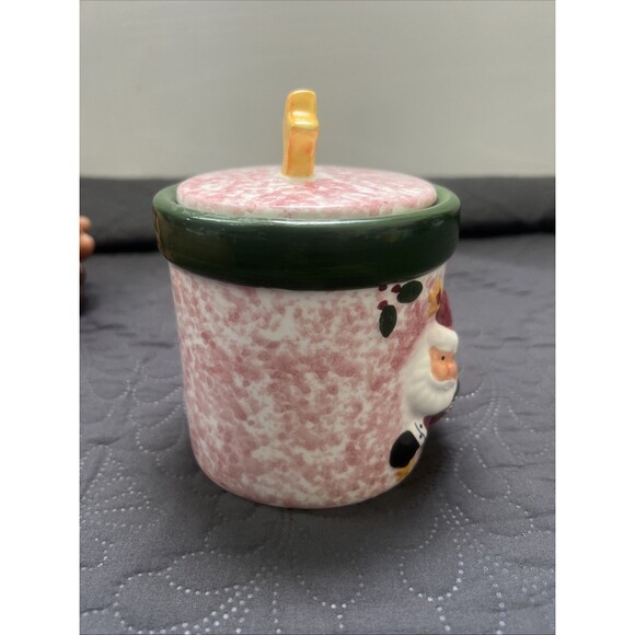 Great American Opportunity Vintage Christmas Holiday Flying Santa Candle NEW Jar - Picture 6 of 8